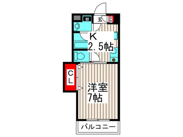 サンイング西川口の物件間取画像